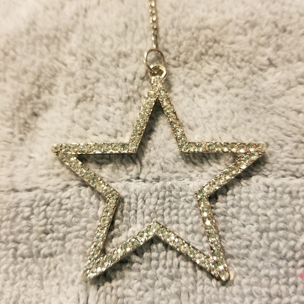 Dangle Star Earrings - Picture 6 of 6